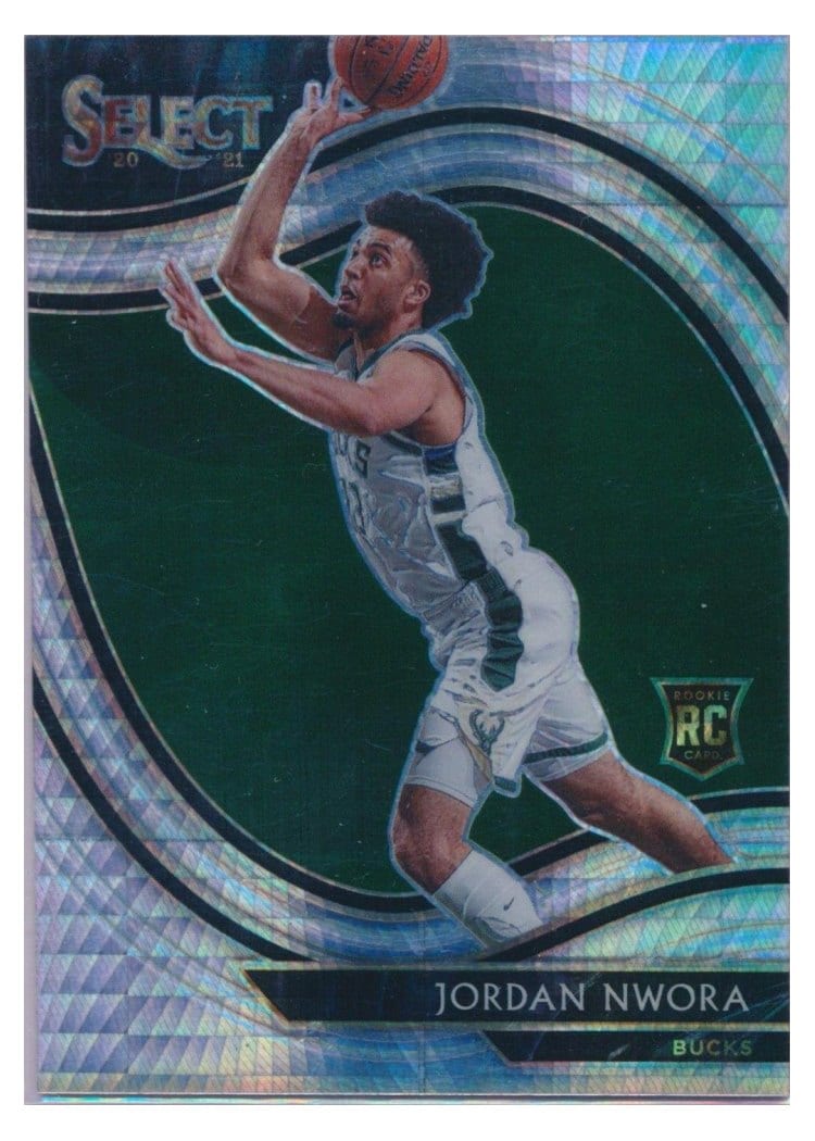 2020-21 Panini Select Base Set Jordan Nwora #262 card