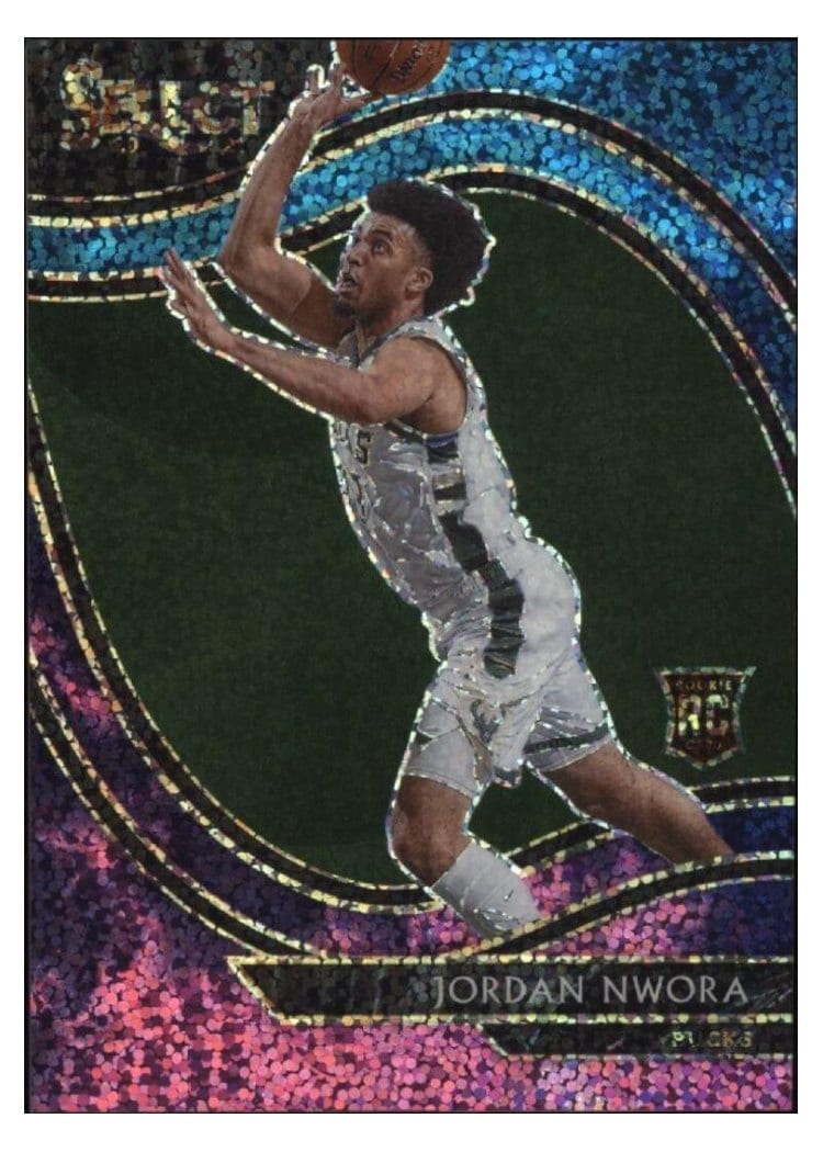 2020-21 Panini Select Base Set Jordan Nwora #262 card