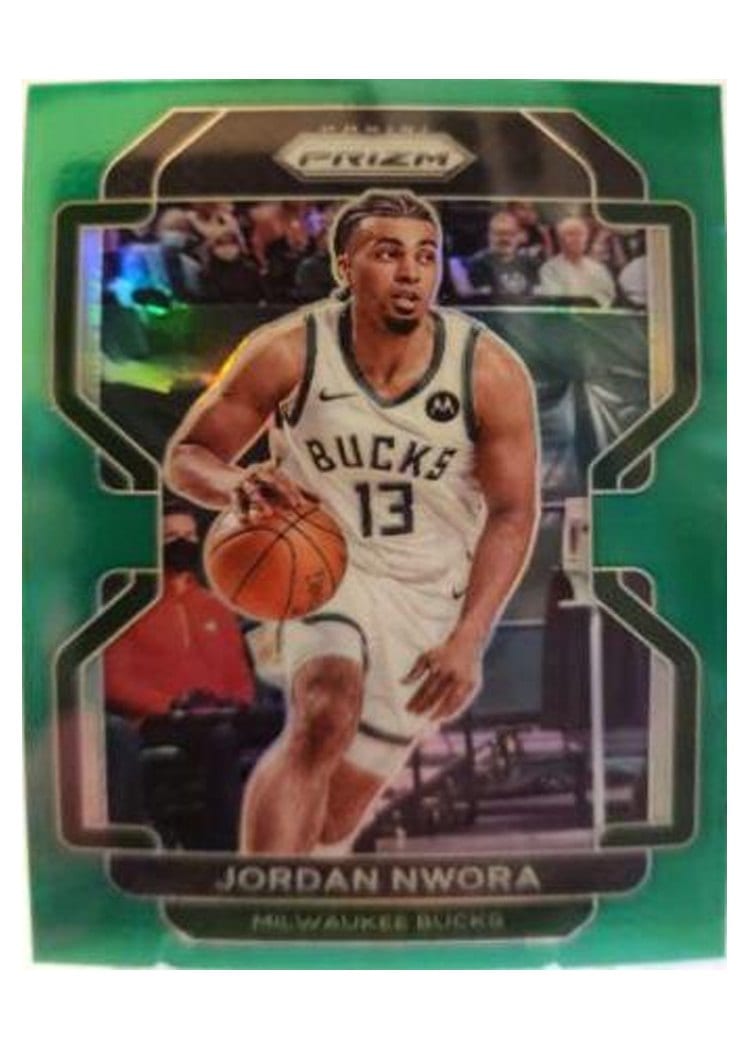 2021-22 Panini Prizm Base Set Jordan Nwora #80 card