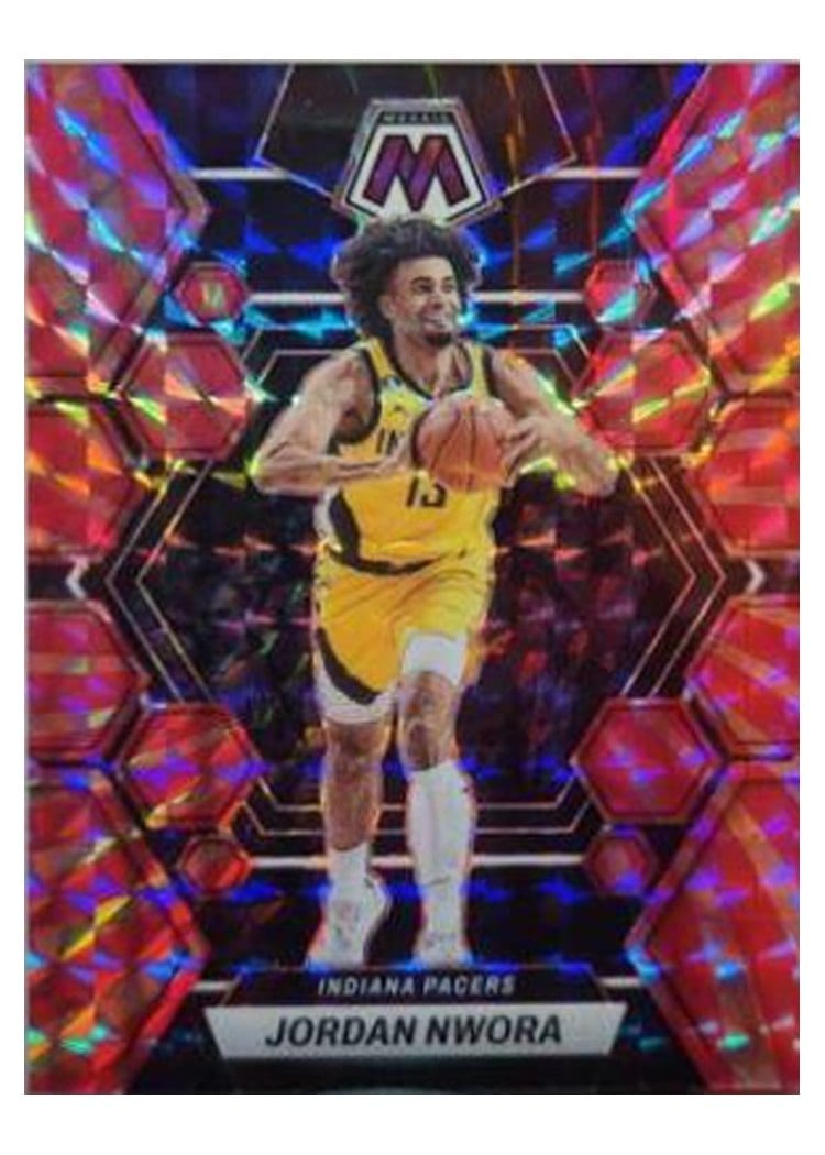 2022-23 Panini Mosaic Base Set Jordan Nwora #24 card