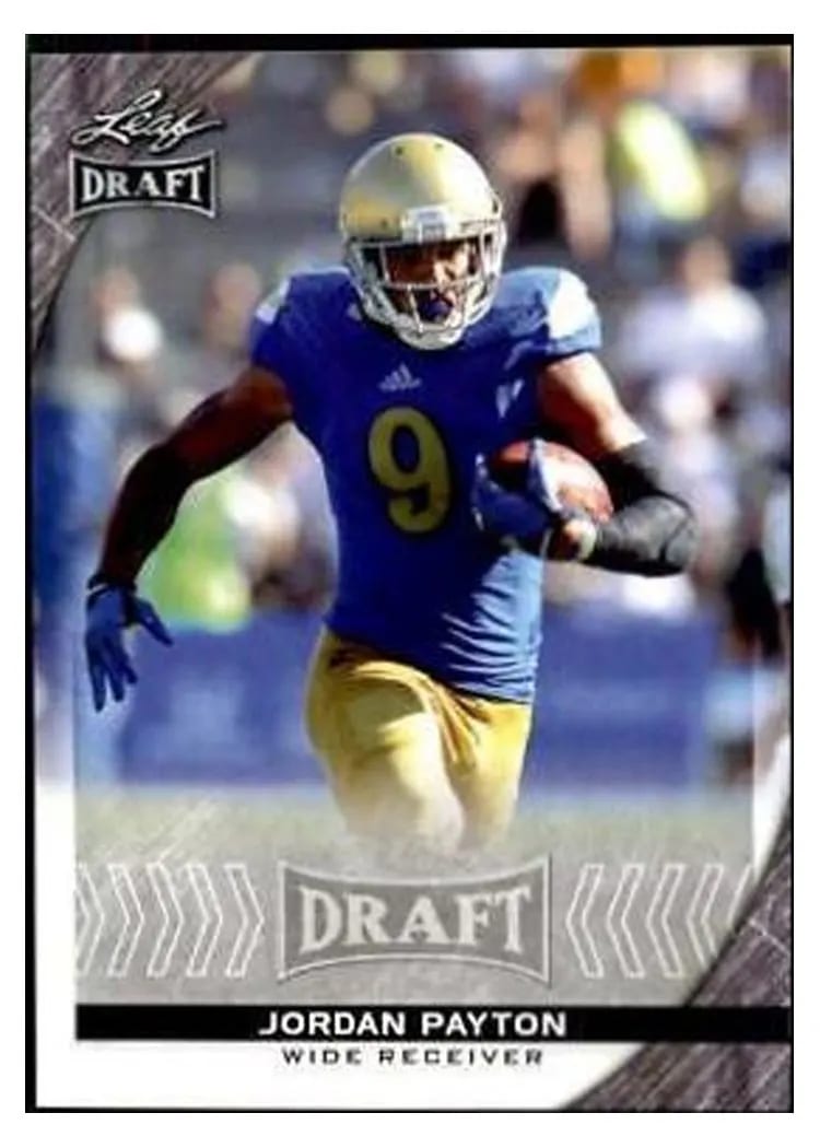 2016 Leaf Draft Jordan Payton #45 card
