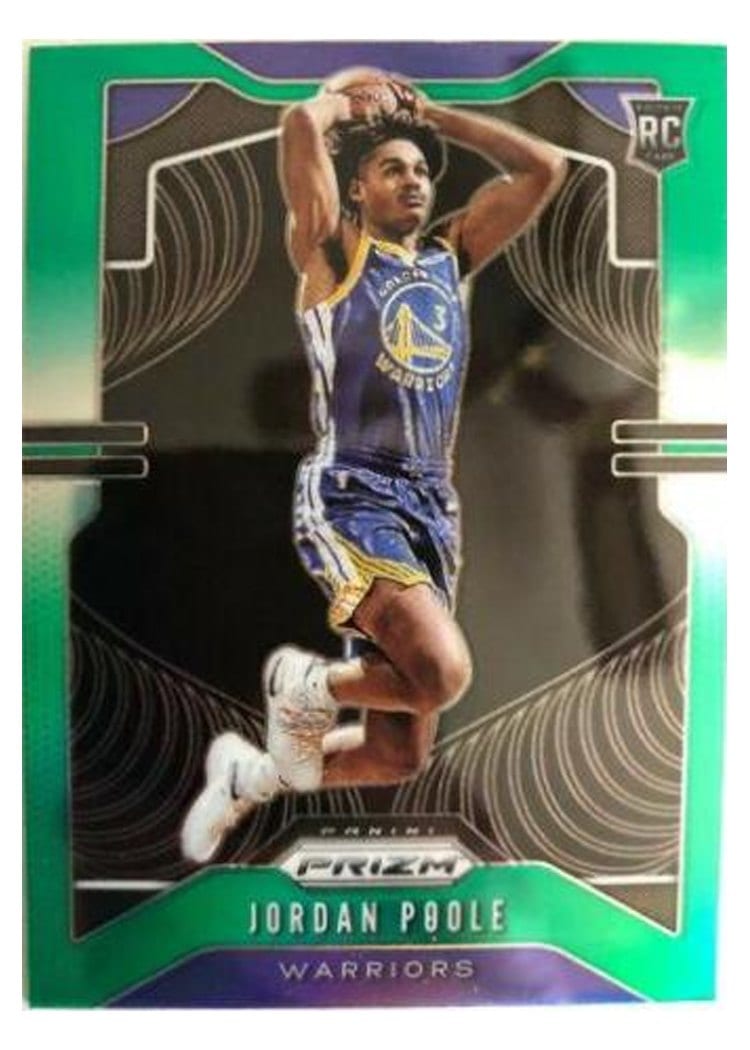 2019-20 Panini Prizm Base Set Jordan Poole #272 card