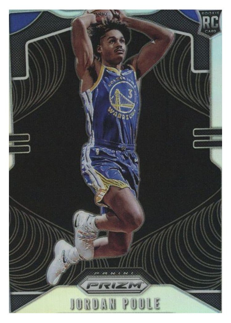 2019-20 Panini Prizm Base Set Jordan Poole #272 card