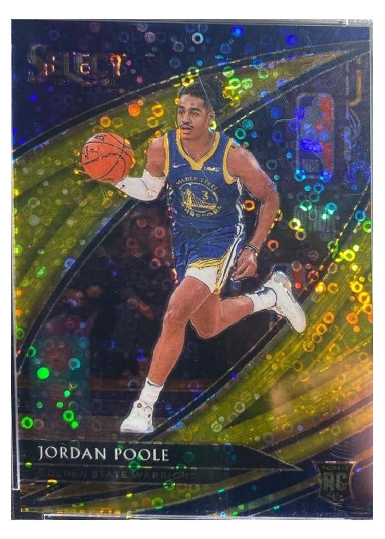 2019-20 Panini Select Base Set Jordan Poole #229 card