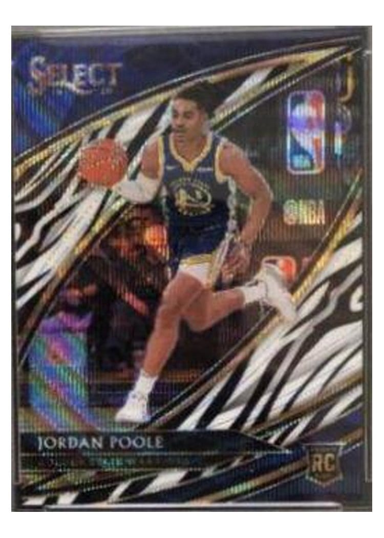 2019-20 Panini Select Base Set Jordan Poole #229 card