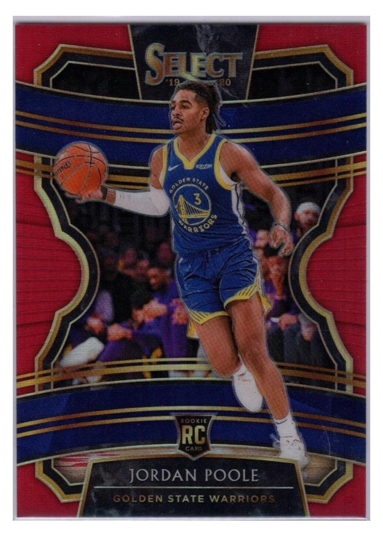 2019-20 Panini Select Base Set Jordan Poole #94 card