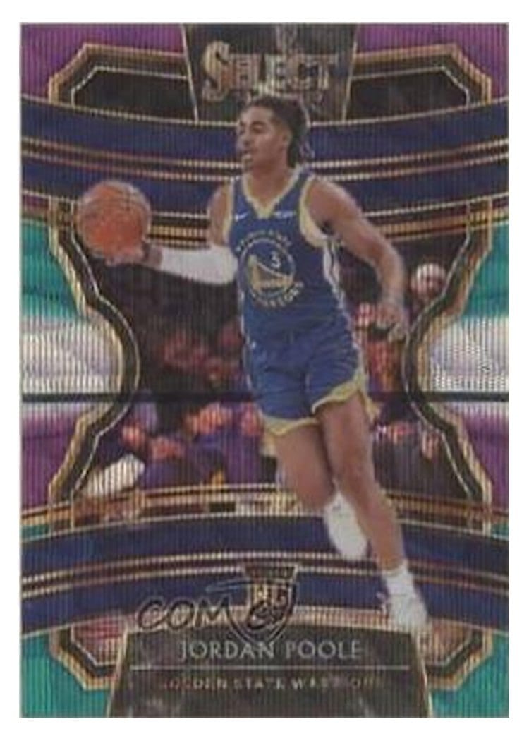 2019-20 Panini Select Base Set Jordan Poole #94 card