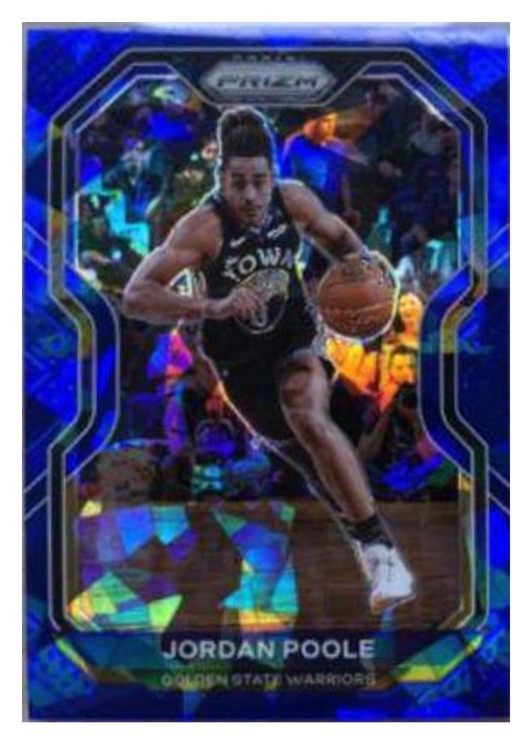 2020-21 Panini Prizm Base Set Jordan Poole #147 card