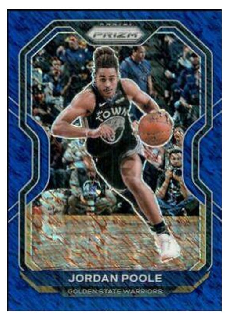 2020-21 Panini Prizm Base Set Jordan Poole #147 card
