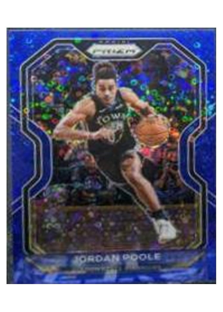 2020-21 Panini Prizm Base Set Jordan Poole #147 card