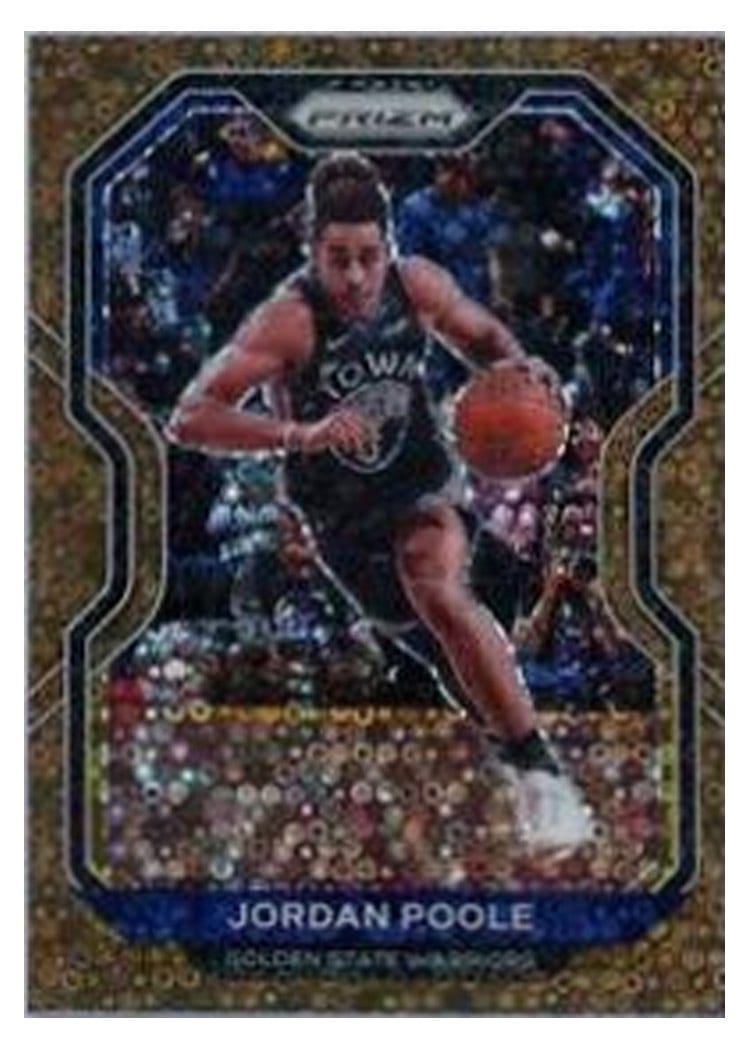 2020-21 Panini Prizm Base Set Jordan Poole #147 card