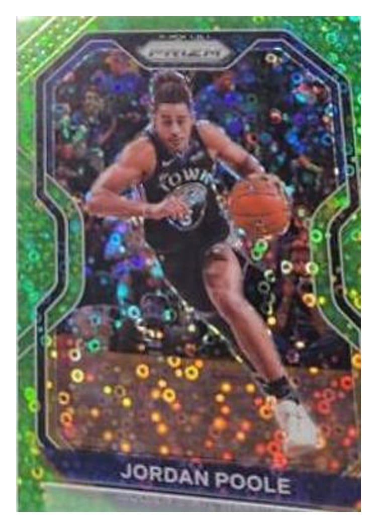 2020-21 Panini Prizm Base Set Jordan Poole #147 card