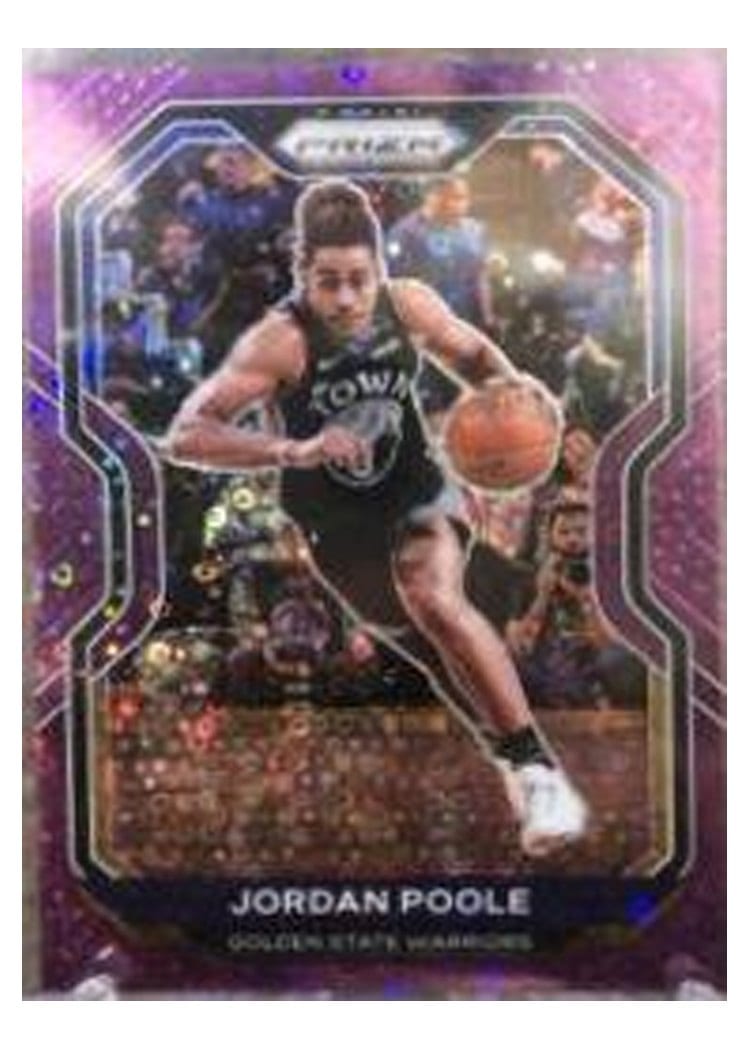 2020-21 Panini Prizm Base Set Jordan Poole #147 card