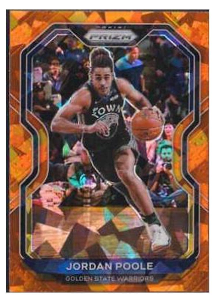 2020-21 Panini Prizm Base Set Jordan Poole #147 card