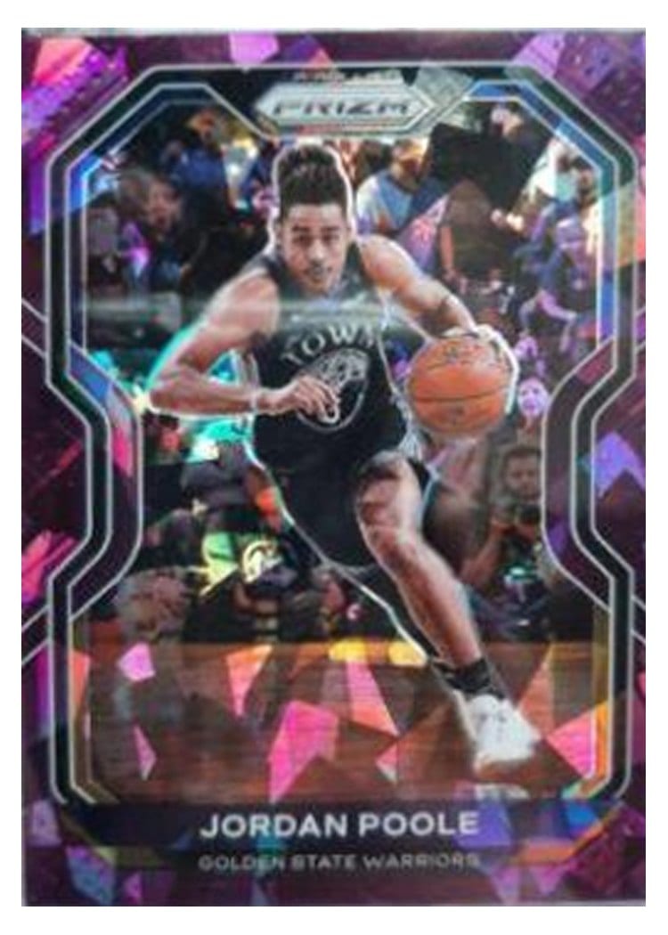 2020-21 Panini Prizm Base Set Jordan Poole #147 card