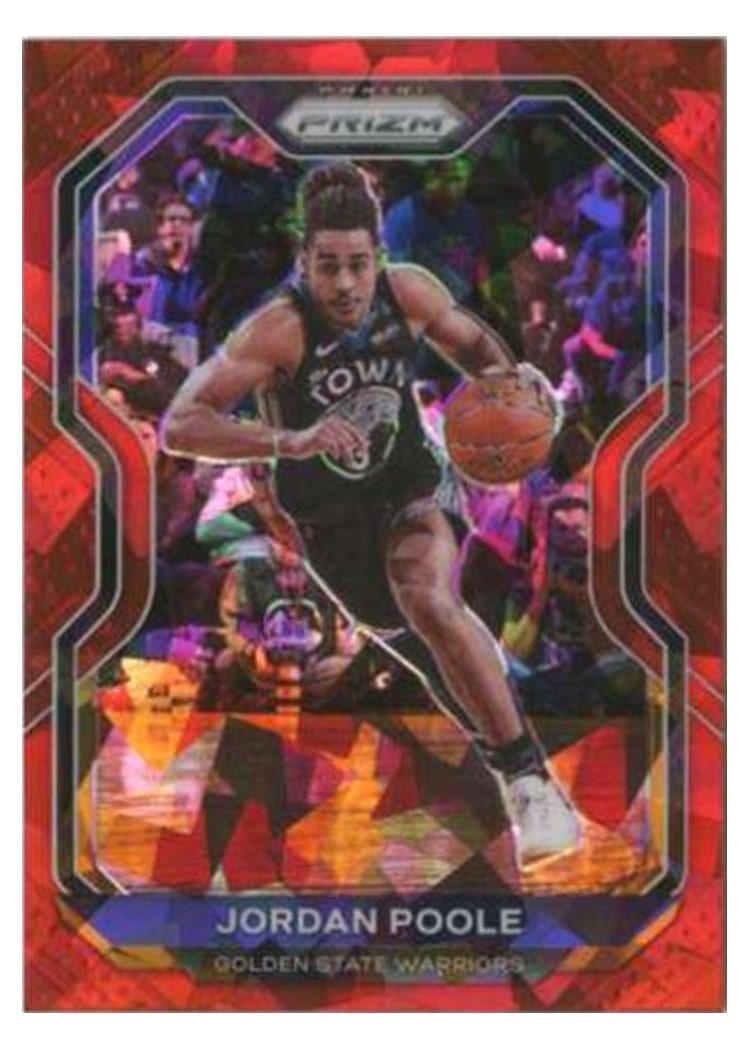 2020-21 Panini Prizm Base Set Jordan Poole #147 card