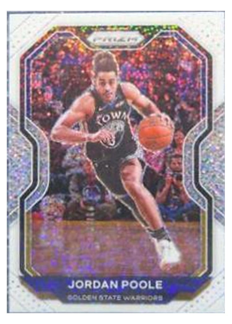 2020-21 Panini Prizm Base Set Jordan Poole #147 card