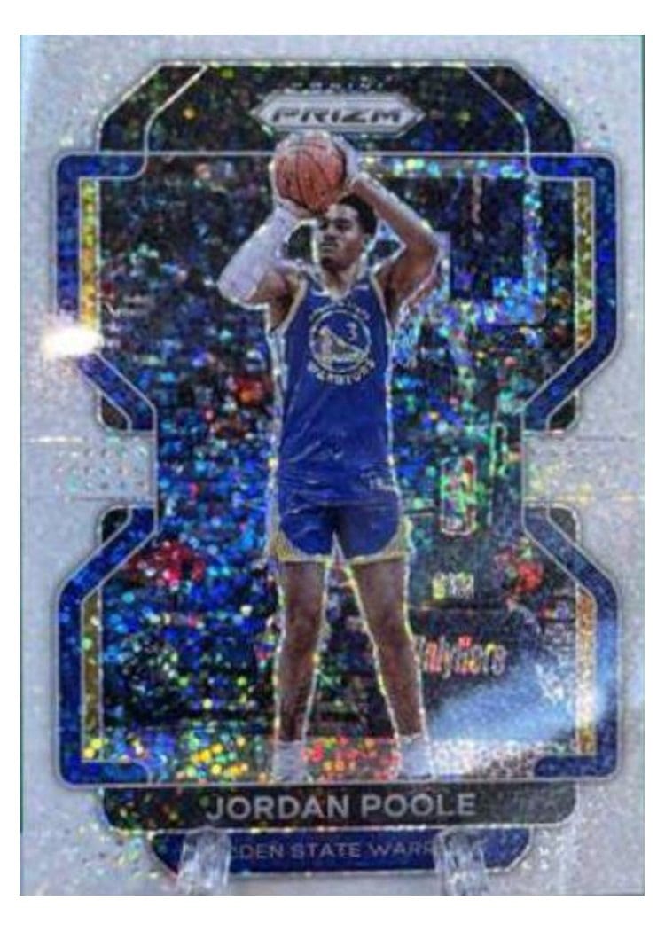 2021-22 Panini Prizm Base Set Jordan Poole #222 card