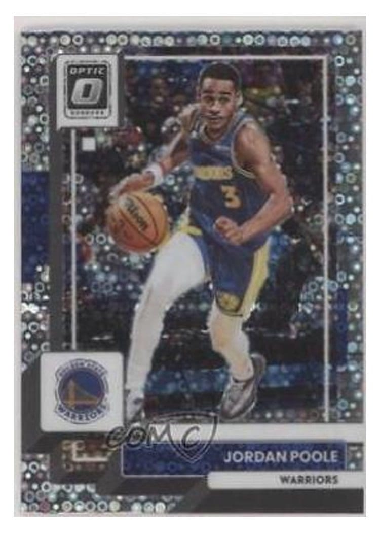 2022-23 Donruss Optic Base Set Jordan Poole #100 card
