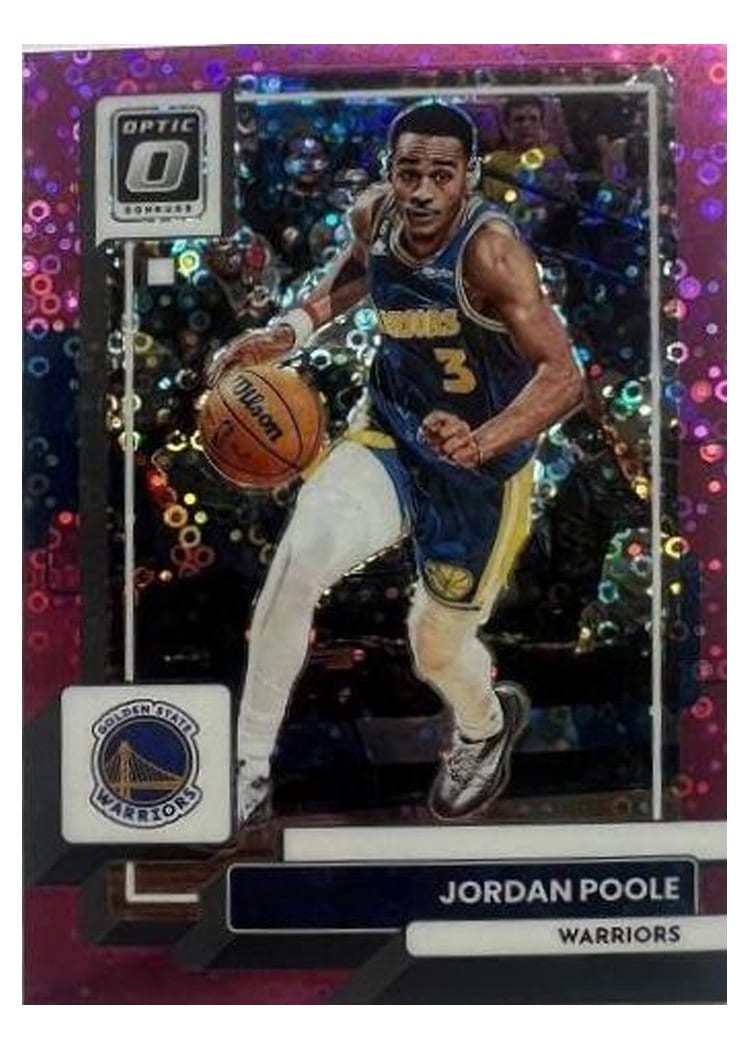 2022-23 Donruss Optic Base Set Jordan Poole #100 card