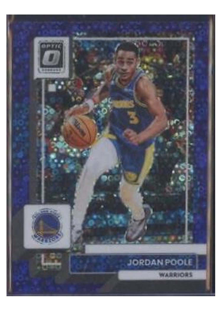 2022-23 Donruss Optic Base Set Jordan Poole #100 card