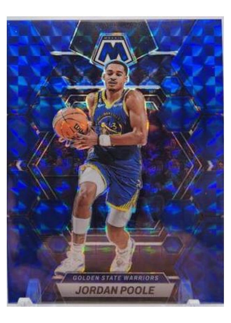 2022-23 Panini Mosaic Base Set Jordan Poole #7 card