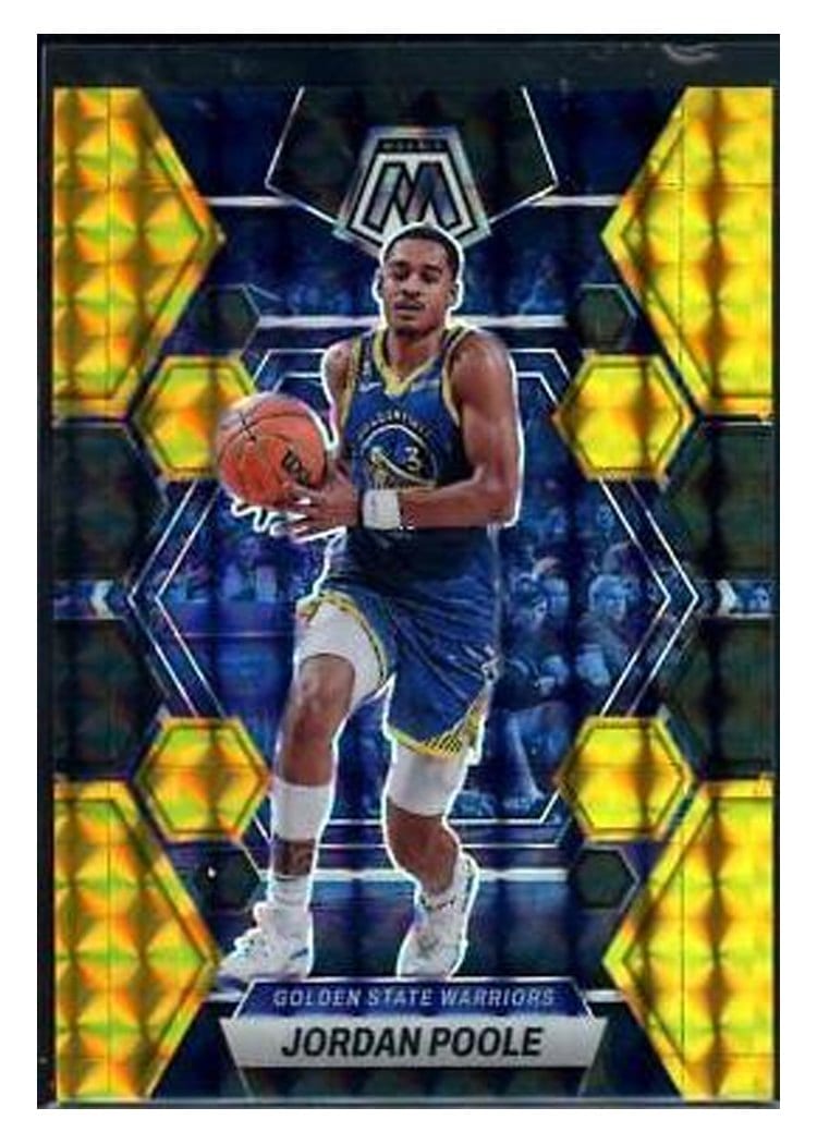 2022-23 Panini Mosaic Base Set Jordan Poole #7 card