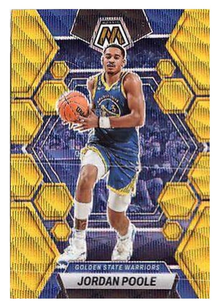 2022-23 Panini Mosaic Base Set Jordan Poole #7 card