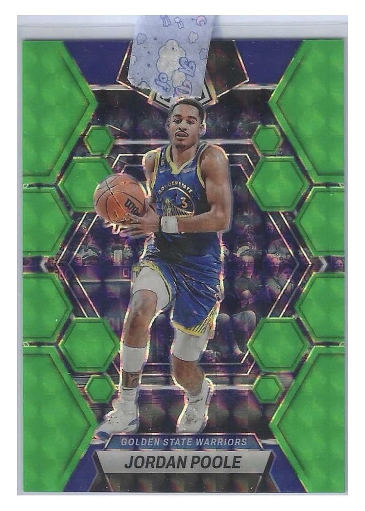 2022-23 Panini Mosaic Base Set Jordan Poole #7 card