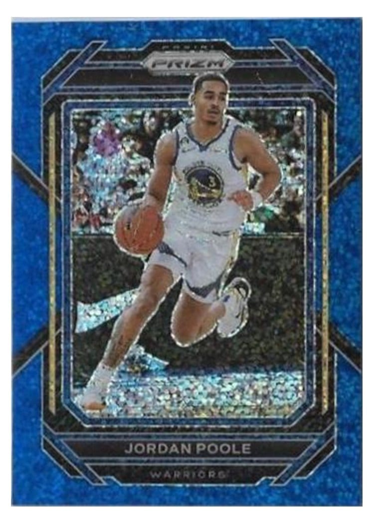 2022-23 Panini Prizm Base Set Jordan Poole #102 card