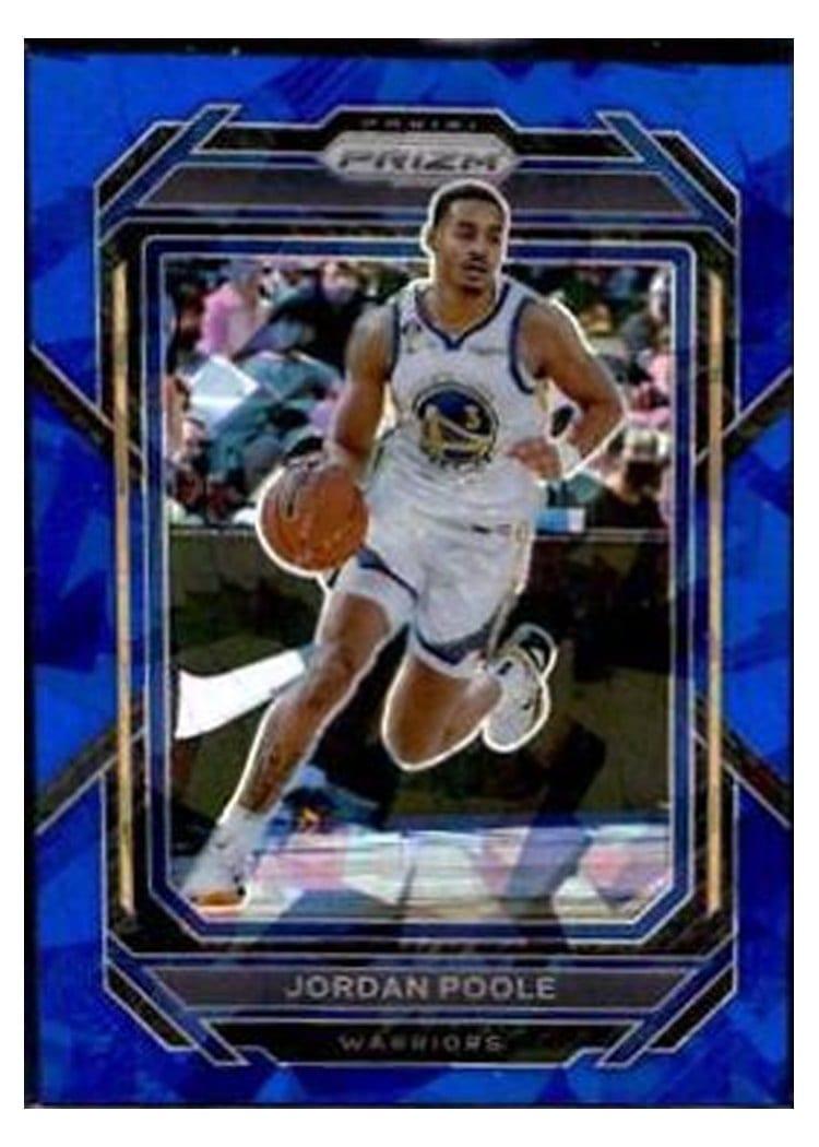 2022-23 Panini Prizm Base Set Jordan Poole #102 card