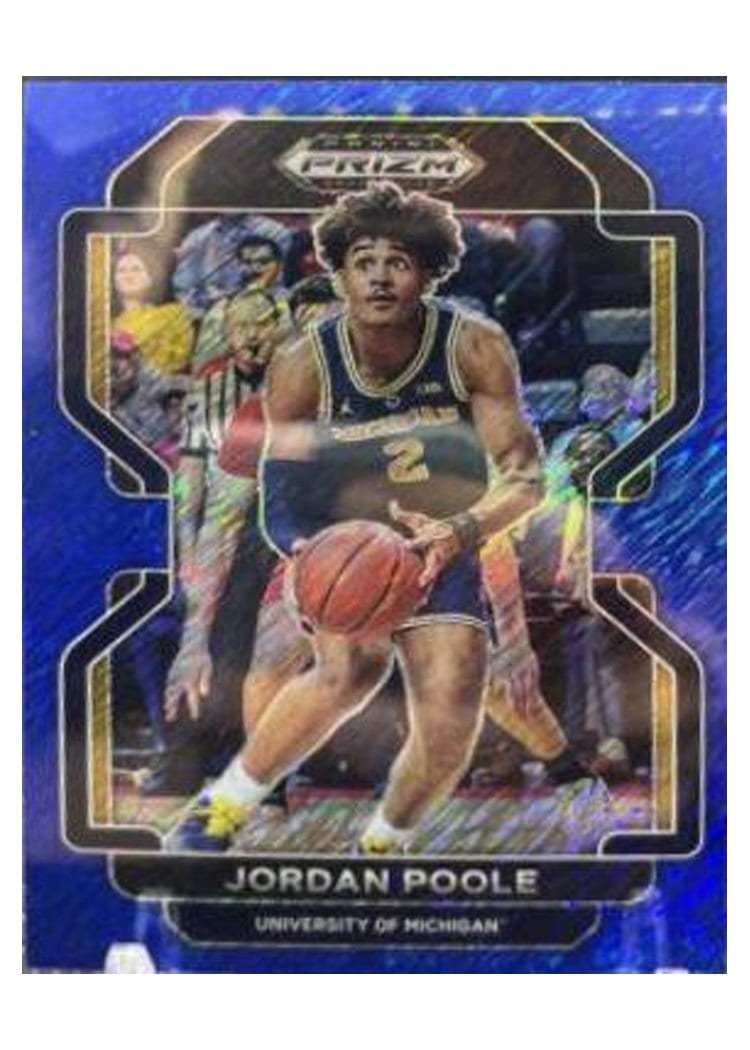 2022-23 Panini Prizm Base Set Jordan Poole #102 card