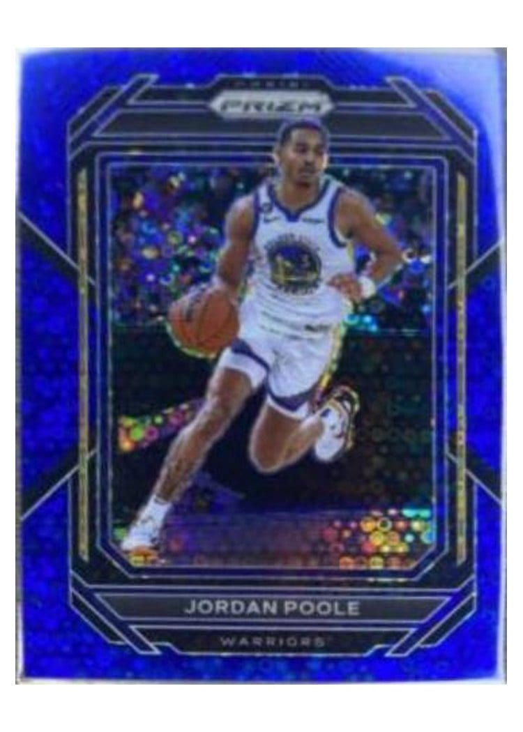 2022-23 Panini Prizm Base Set Jordan Poole #102 card