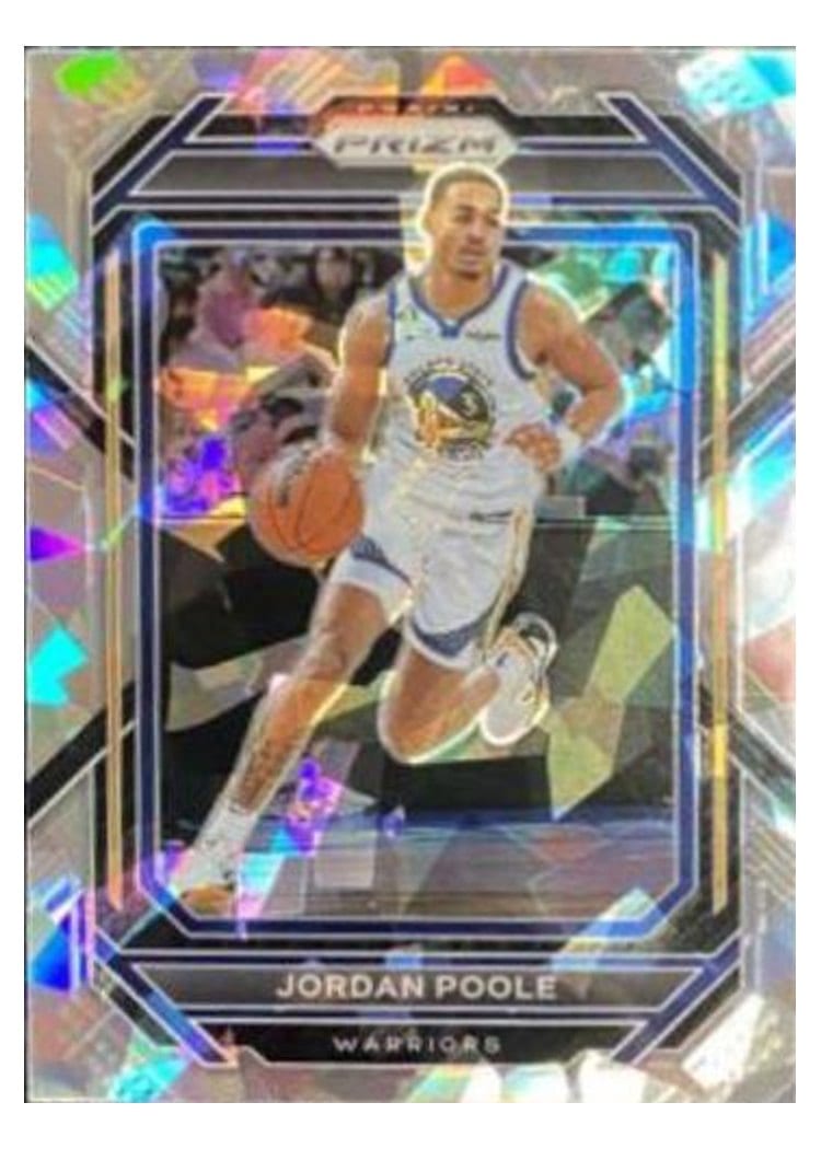 2022-23 Panini Prizm Base Set Jordan Poole #102 card