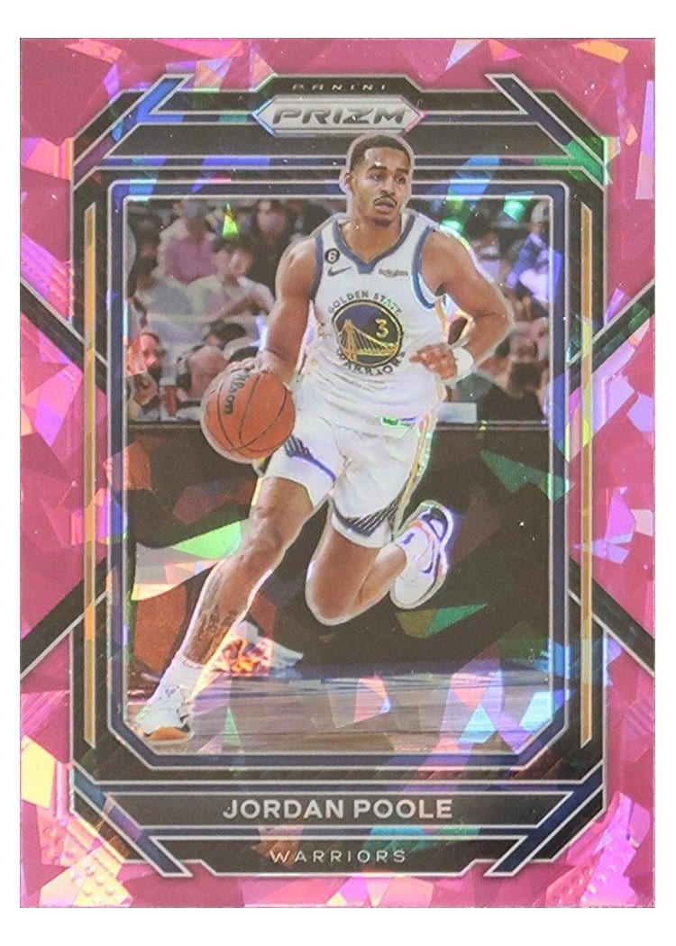 2022-23 Panini Prizm Base Set Jordan Poole #102 card