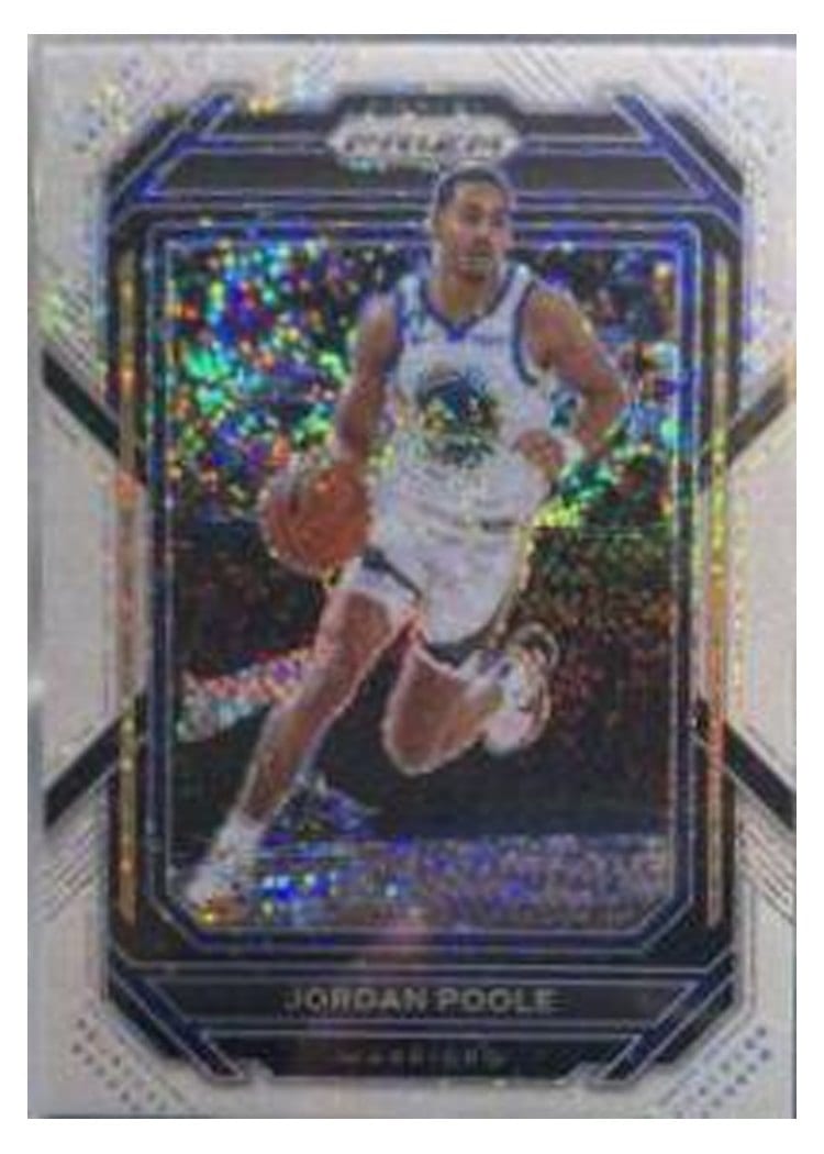 2022-23 Panini Prizm Base Set Jordan Poole #102 card