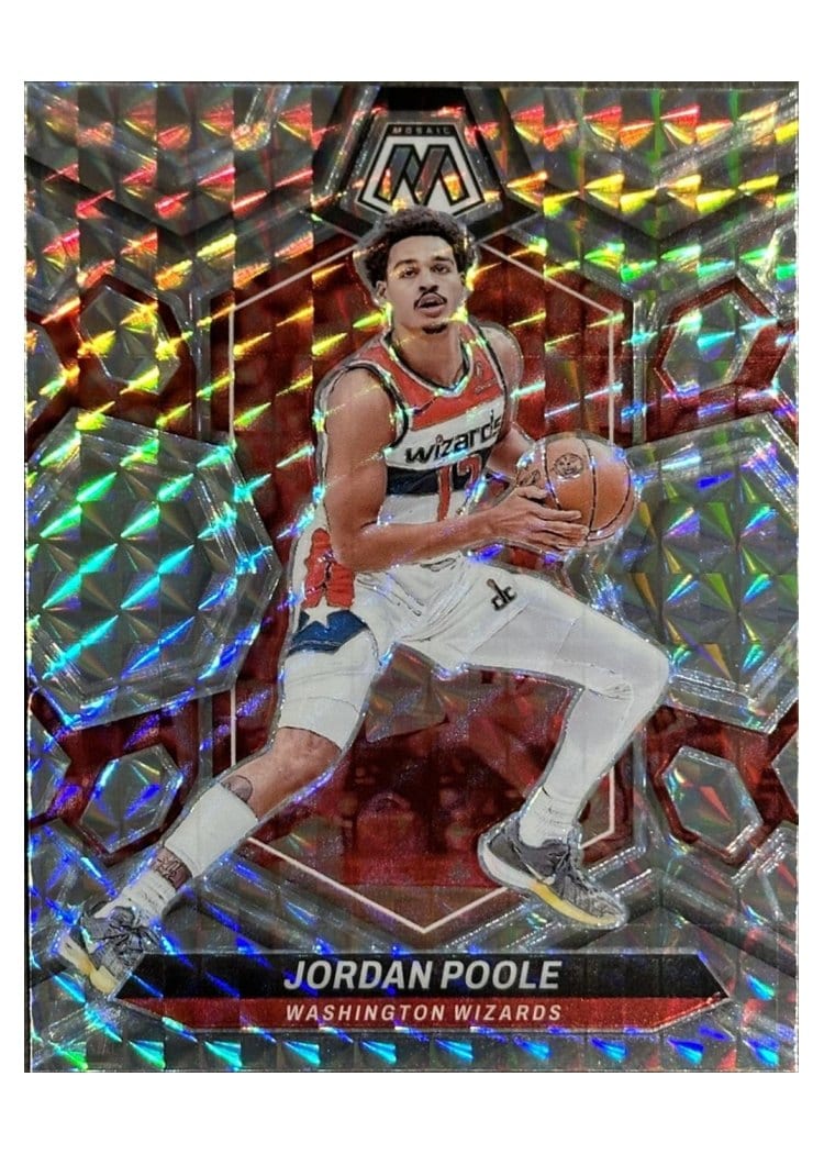 2023-24 Panini Mosaic Base Set Jordan Poole #27 card