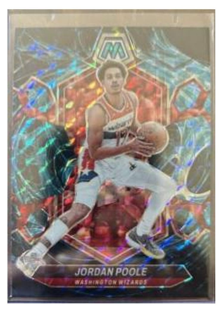 2023-24 Panini Mosaic Base Set Jordan Poole #27 card
