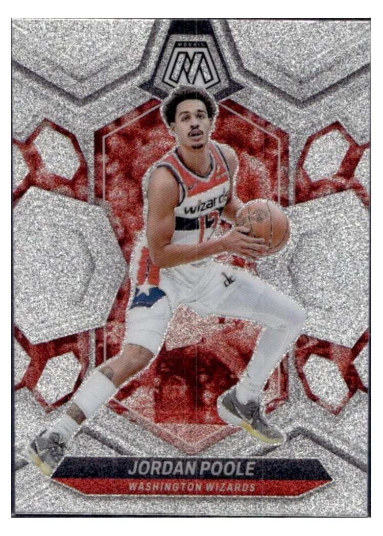 2023-24 Panini Mosaic Base Set Jordan Poole #27 card