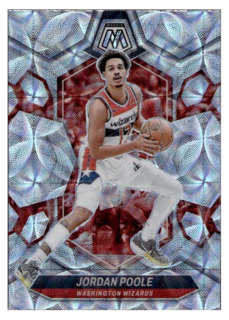 2023-24 Panini Mosaic Base Set Jordan Poole #27 card