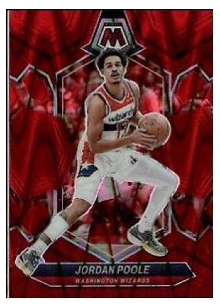 2023-24 Panini Mosaic Base Set Jordan Poole #27 card