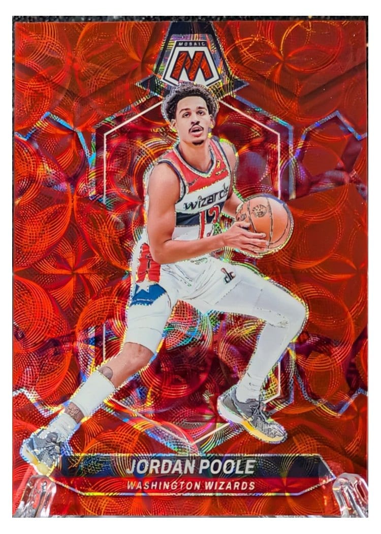 2023-24 Panini Mosaic Base Set Jordan Poole #27 card