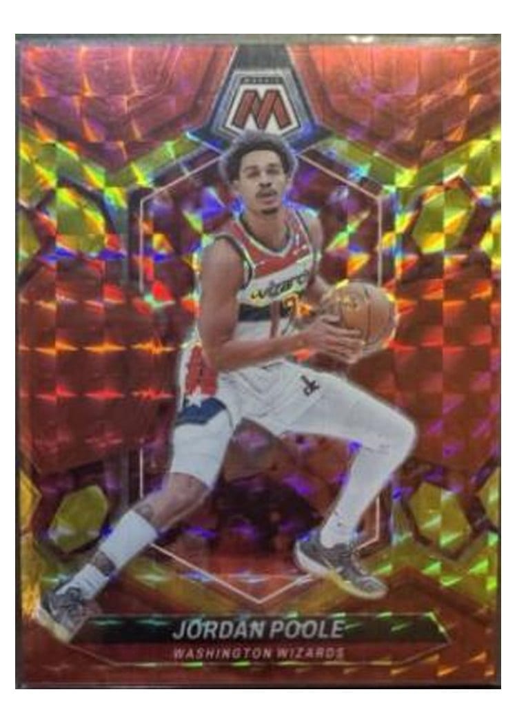 2023-24 Panini Mosaic Base Set Jordan Poole #27 card