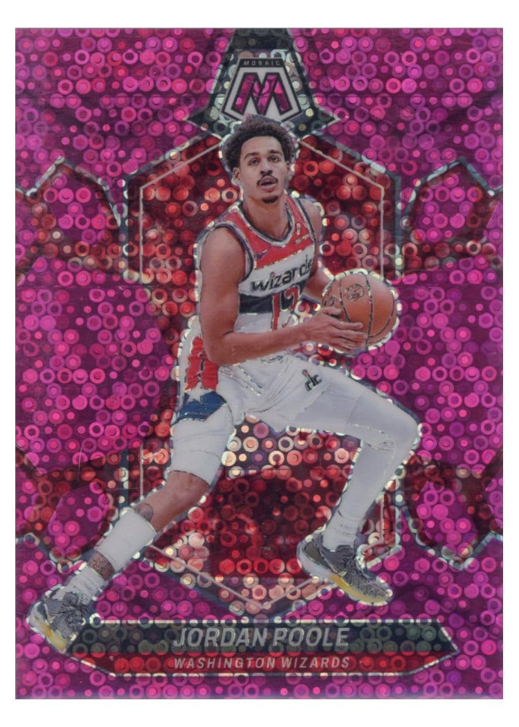 2023-24 Panini Mosaic Base Set Jordan Poole #27 card