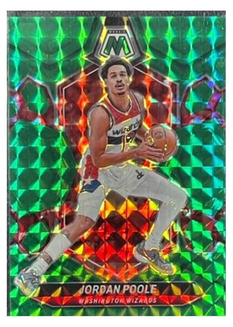 2023-24 Panini Mosaic Base Set Jordan Poole #27 card