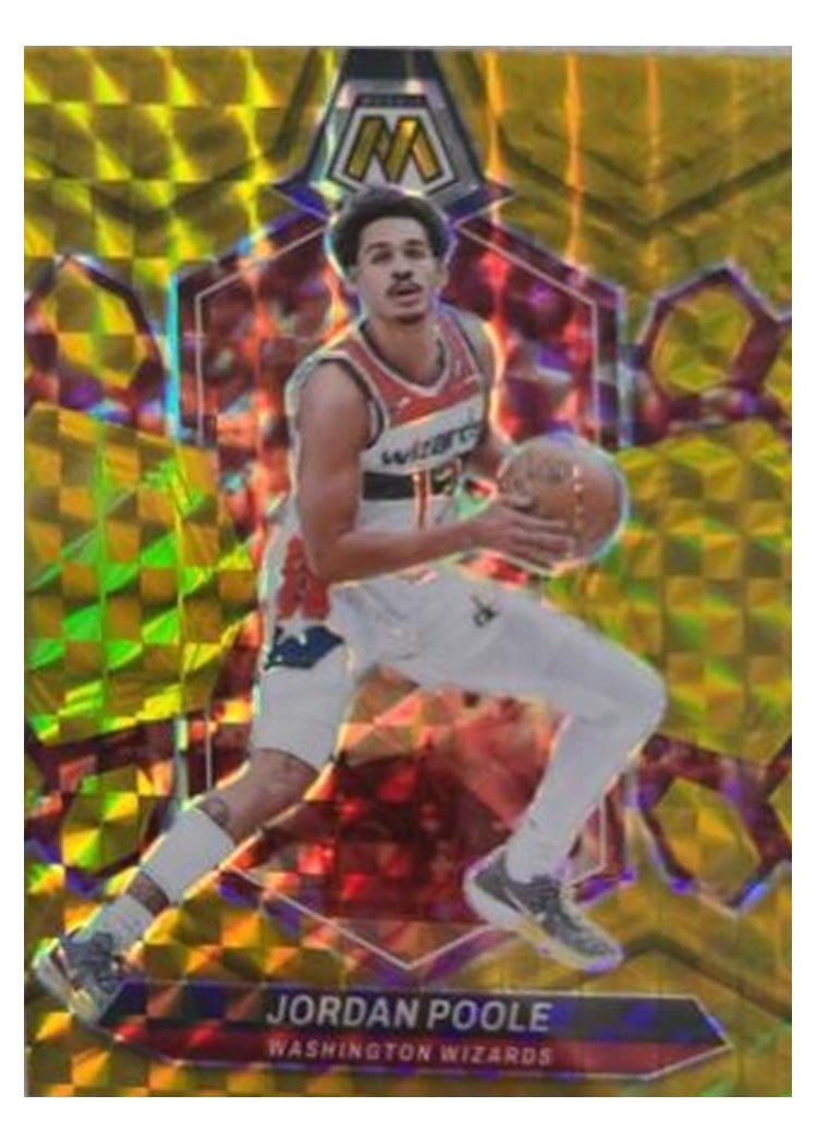 2023-24 Panini Mosaic Base Set Jordan Poole #27 card