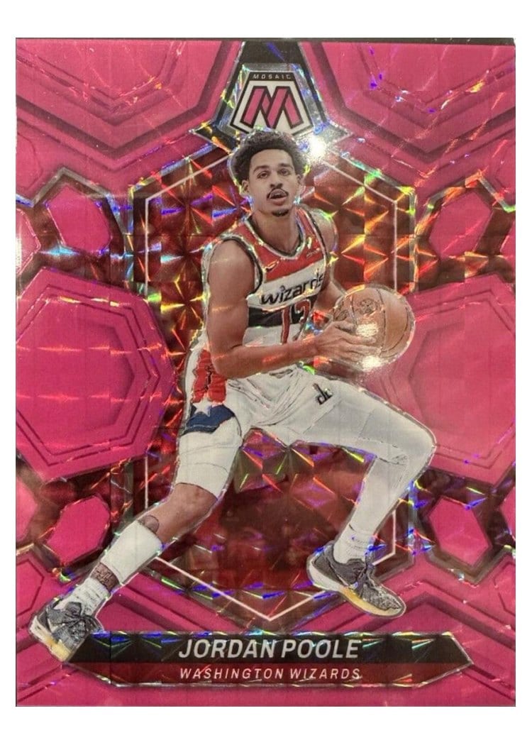 2023-24 Panini Mosaic Base Set Jordan Poole #27 card