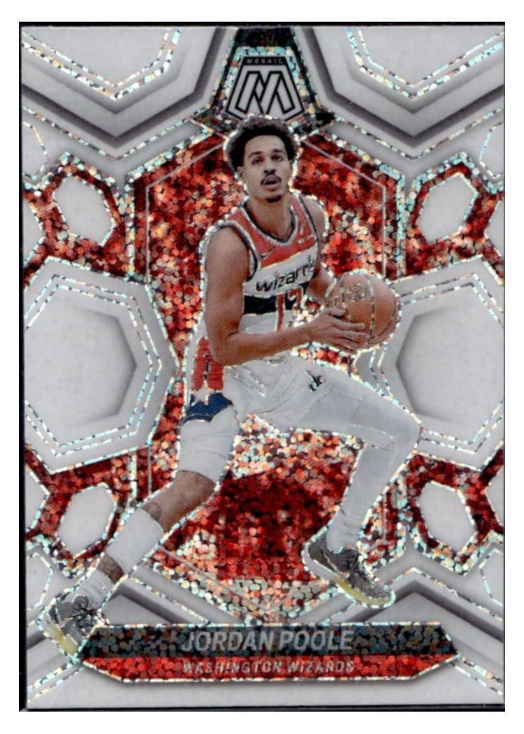 2023-24 Panini Mosaic Base Set Jordan Poole #27 card