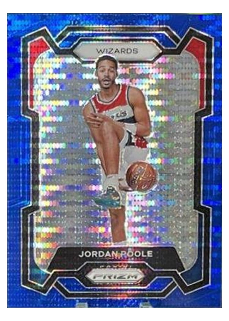 2023-24 Panini Prizm Base Set Jordan Poole #51 card