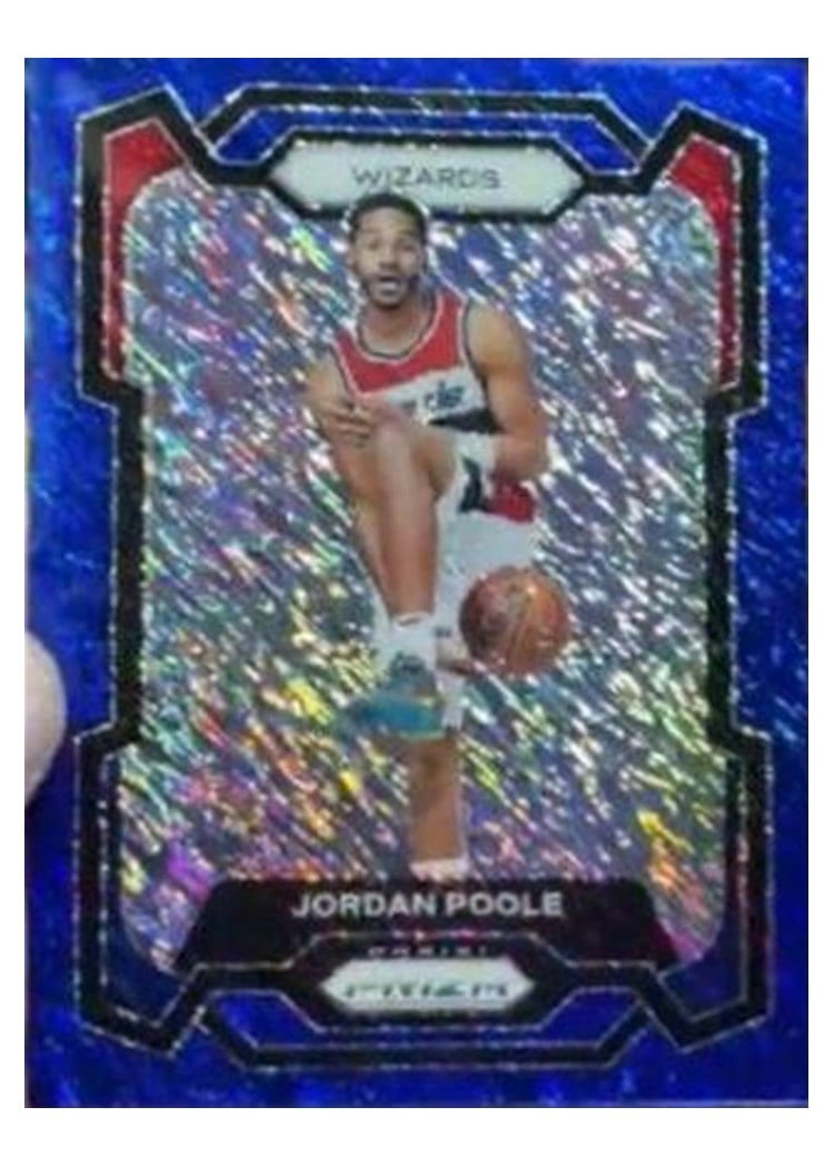 2023-24 Panini Prizm Base Set Jordan Poole #51 card